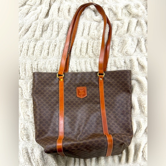 Celine Handbags - Celine Macadam Tote – Classic Luxury
